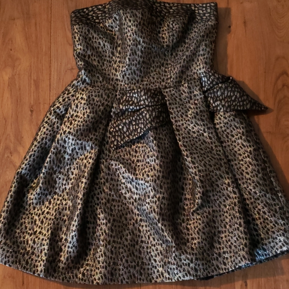 NWOT animal print dress